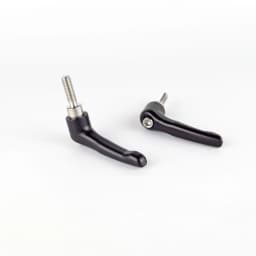 M8 Black AISI304 Stainlesss Steel Clamping Handle Tension Levers ,Solid Adjustable Handle