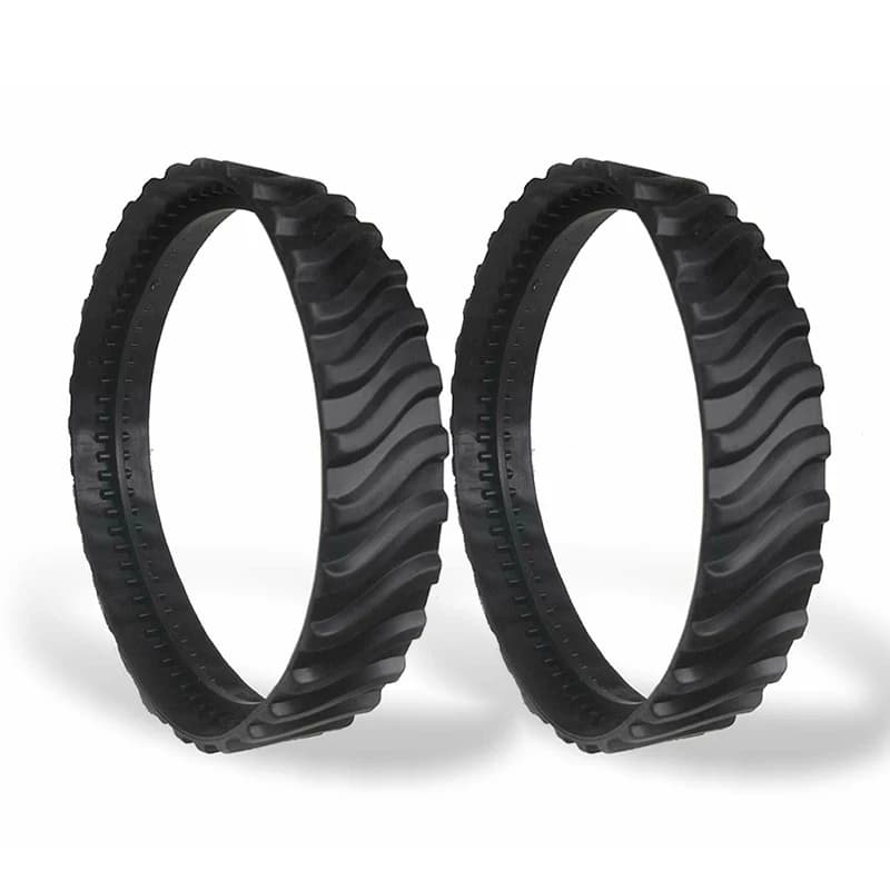2pcs Tracks Tyres Wheel For Zodiac MX8 MX6 AX10 Baracuda R0526100 Pool Cleaner Tyres Anti-Slip Cleaning Tools Accessories