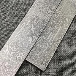 1piece VG10 Sandwich Damascus Steel for DIY Knife Making Flowing Water Pattern Steel Knife Blade Blank Has Been Heat Treatment