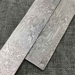 1piece VG10 Sandwich Damascus Steel for DIY Knife Making Flowing Water Pattern Steel Knife Blade Blank Has Been Heat Treatment