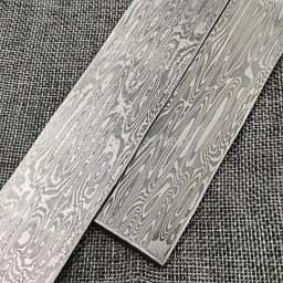 1piece VG10 Sandwich Damascus Steel for DIY Knife Making Flowing Water Pattern Steel Knife Blade Blank Has Been Heat Treatment