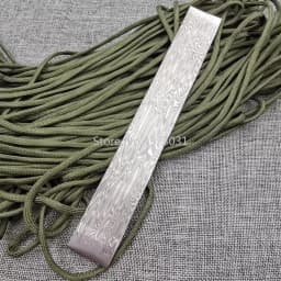 1piece VG10 Sandwich Damascus Steel for DIY Knife Making Flowing Water Pattern Steel Knife Blade Blank Has Been Heat Treatment