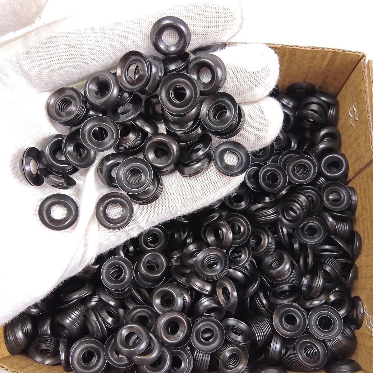 500pieces Black Oxide Finish Countersunk Finishing Washer For Kydex Sheath Screw Accessories Quick Pull Sheath Screw Parts