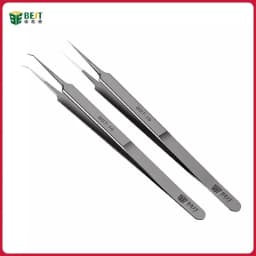 BST BST-18 BST-19 Ultra Precision Tweezers Fly Wire Clamping With Fine Tip Supper Sharp Needle BGA Motherboard Welding Forceps