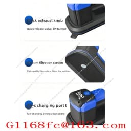120kg Strong Vacuum Electric Manual Suction Cup Glass Marble Handling Suction Cup Automatic Air Replenishment Model