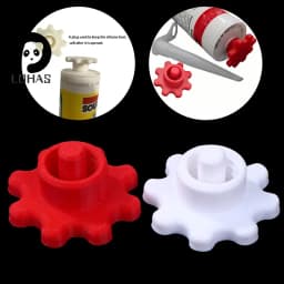 4Pcs Silicone Tube Caps Durable Plastic Sealing Mouth Plug for Standard Glue Bottles Silicone Hose Accessory