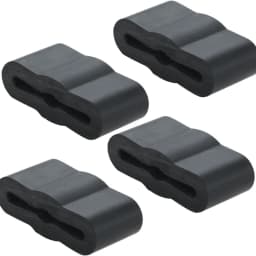 4Pcs Black Dishwasher Sleeve Friction Pad 8268961 Fit For Whirlpool Kenmore Maytag Amana Replaces WP8268961 PS731965 WP8268961VP