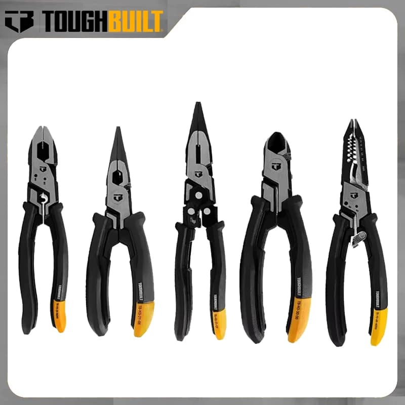 TOUGHBUILT Pliers TB-H3-20-M200 TB-H3-21-06 TB-H3-21-CP TB-H3-30-06 TB-H3-60-M200 Electrician Professional Hand Tool Only 1PCS