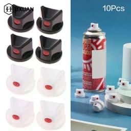 10PCS Spray Paint Caps Fat Cap Nozzle Replacement Graffiti Supplies Can Accessories Waterproof Button Aerosol Painting Scrapers