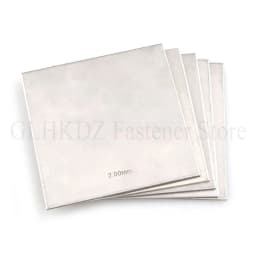 1PCS 301 Stainless Steel Plate Thickness 0.01-1mm Thin Steel Sheet Metal Foil Plate Polished Plate Width 100/200/300mm