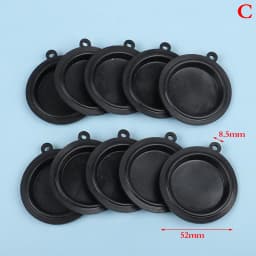 10pcs/pack Professional Water Gas Linkage Valve Gas Water Heater Pressure Diaphragm 45mm/50mm/52mm Water Heater Accessorie
