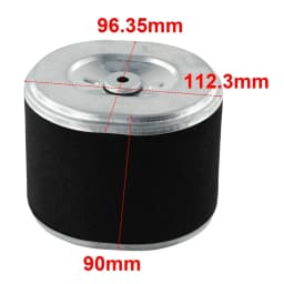 1pc Air Filter For Honda AFZE30 GX340 GX390 11 13 Pressure Washer Generator Engine Premium Filtration