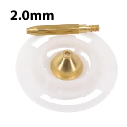 Electric Spray Paint Nozzles 0.5/1/1.8/2.8mm Random Color Electric Spray-Gun Flow Control Sprayer Tip Airbrush Nozzle Replace