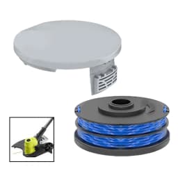 Strimmer Spool Line For RLT4027 RLT4125 RLT5027 RLT5127 RLT6030 RLT6130 Grass Trimmer Accessories Strimmer Line Spool Cap Cover