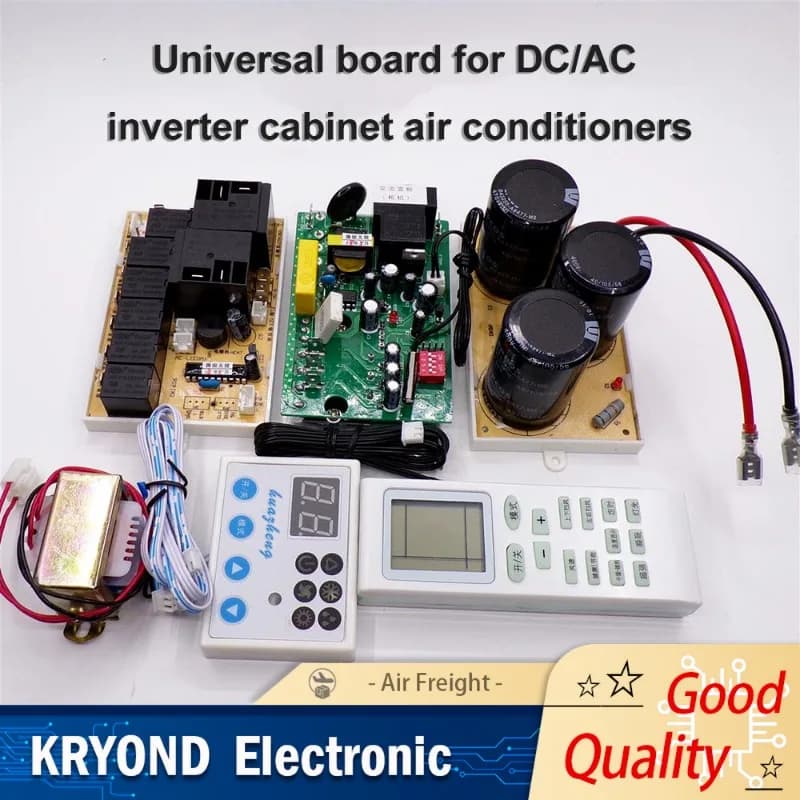 Universal AC DC Inverter Air Conditioner Main Control Board for Wall Mounted 1P 1.5P Split Unit Repair Replacement Spare Part