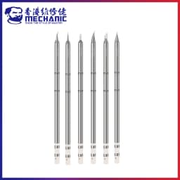 MECHANIC OT Series Integrated Long Solder Iron Tip External Heat Rapid Heating Welding Tips Suit for T12 Pro Soldering Station