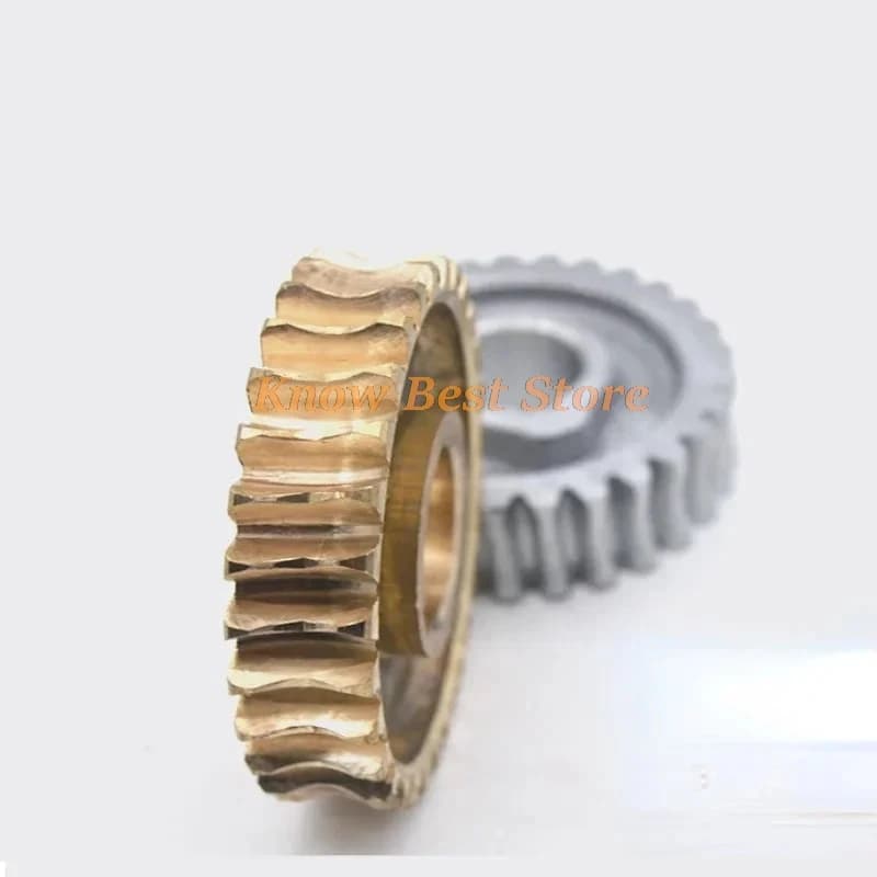 1PCS Lawn Mower Gear Electric Gear Case Gear Worm Gear Small Mini Gear for 4-Stroke Saw Lithium Electric Saw Accessories 63mm
