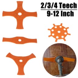 2/3/4 Teeth Nylon Grass Trimmer Blade Replacement Brush Cutter Head for Weed Eater Lawn Mower Garden Tool Accessories