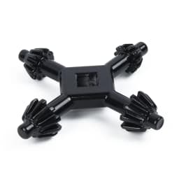 4 In 1 Multifunctional Electric Drill Key Mini Drill Chuck Keys Carbon Steel Drill Chuck Wrench Set Black For Drill Presses 3/8"