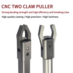 Automatic Puller LLQ-W16/20/25/32 LLQ-D20/25/32 Feeder CNC Two Claws Sqaure Round Bar Puller Clipper Back-Pull Extractor Lathes