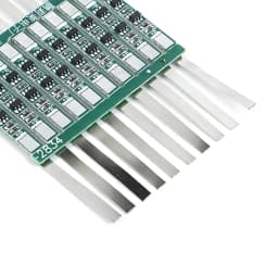 10Pcs Protection Board For 3.7V 18650 Li-Ion Lithium Battery W/ Solder Be JB 28*3mm Protectiive Board Replacement