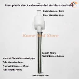 1PCS Filling Nozzle for Liquid Filling Machines 4mm 6mm 8mm 10mm 12mm Can Be Chosen