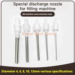 1PCS Filling Nozzle for Liquid Filling Machines 4mm 6mm 8mm 10mm 12mm Can Be Chosen