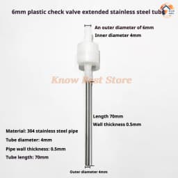 1PCS Filling Nozzle for Liquid Filling Machines 4mm 6mm 8mm 10mm 12mm Can Be Chosen