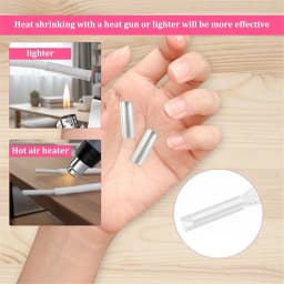 200Pcs Shoelace Tips, Aglets for Shoelaces, Heat Shrink Repair Kit for Damaged Shoelaces, DIY Customization for Shoes