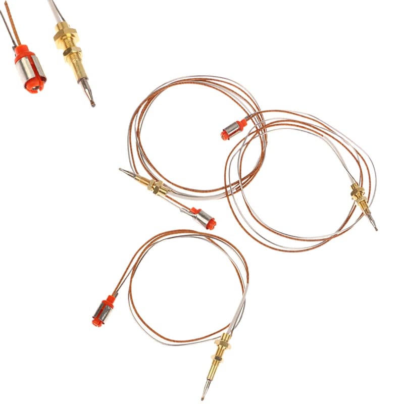 1PCS Metal Copper Head Heading Screw Thermocouple Gas Burner For Built In Stove Tools Copper Flame-out Protection Device
