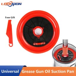 285mm Grease Gun Oil Suction Pan Oil Pressure Plate Butter Barrel Universal
