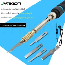 936 Soldering iron Heating Blade For Mobile phone Back Cover Glass Glue Remove Tool Mainboard Glue Fingerprint IC repair Tool