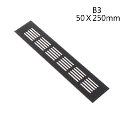 Parts Accessories Household Air Vent Grille Wall Ventilation Cover Wardrobe 50*100-600mm Aluminum For Cupboard