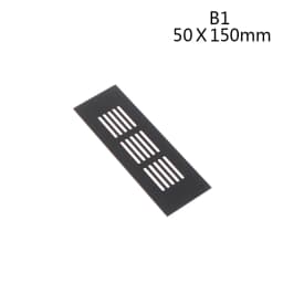 Parts Accessories Household Air Vent Grille Wall Ventilation Cover Wardrobe 50*100-600mm Aluminum For Cupboard