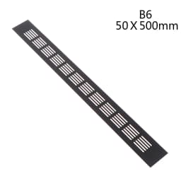 Parts Accessories Household Air Vent Grille Wall Ventilation Cover Wardrobe 50*100-600mm Aluminum For Cupboard