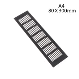 Parts Accessories Household Air Vent Grille Wall Ventilation Cover Wardrobe 50*100-600mm Aluminum For Cupboard