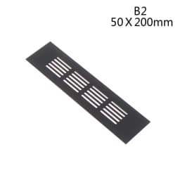 Parts Accessories Household Air Vent Grille Wall Ventilation Cover Wardrobe 50*100-600mm Aluminum For Cupboard