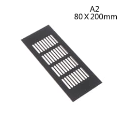 Parts Accessories Household Air Vent Grille Wall Ventilation Cover Wardrobe 50*100-600mm Aluminum For Cupboard