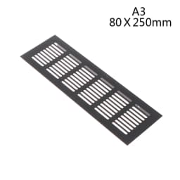 Parts Accessories Household Air Vent Grille Wall Ventilation Cover Wardrobe 50*100-600mm Aluminum For Cupboard