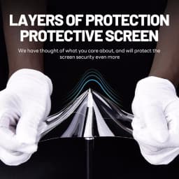 TUOLI 50pcs X9HA HD Protector Film Nano Liquid Uv Glue Tempered Glass Curing Clear Curved Screen Universal Any Type Mobile Phone