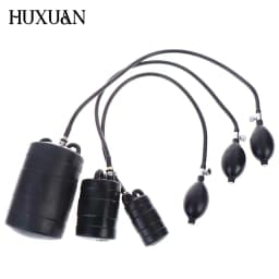 Pipe Natural Rubber Drain Air Bag Inflatable Bung Stop Plug Block Hand-operated Gasbag DN 100/75/50mm