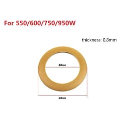 Piston Ring Rubber Insulated For 550W/1100W/1500W Oil-Free Silent Air Compressor Air Pump Piston Ring's Air Tools Accessories