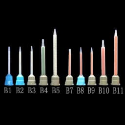 20pcs Epoxy Mixing Nozzle 74-112mm AB Glue Resin Mixing Tube 1:1 10:1 Static Mixer Mixing Nozzle for Two Component Glue Gun