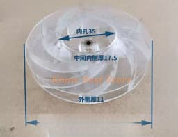 1PCS For Makita Vacuum Cleaner Motor Fan Kit 2401022 Air Blade