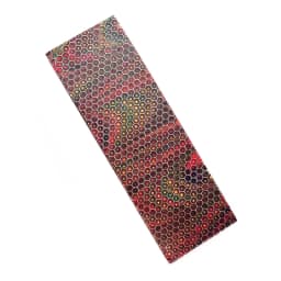 1piece C-Tek Snake Skin Honeycomb Resin Plate Patch Material for DIY Knife Making Handle Material 120x40x8mm