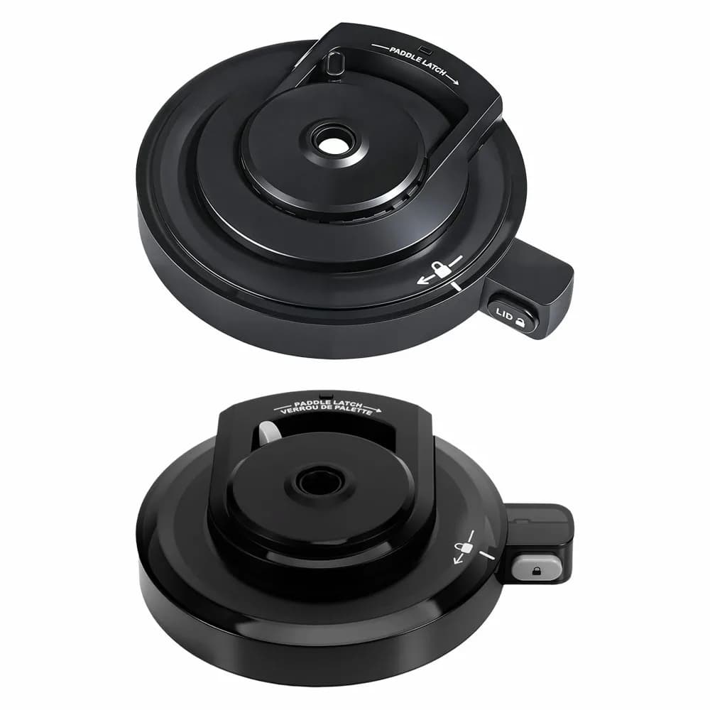 Compatible with Ninja CREAMi Ice Cream Maker NC301 NC300 CN301CO NC299AMZ Replacement Outer Bowl Lid