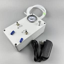 Electric Vacuum Pump for Lab Use with Pressure Gauge Liquid Extraction Gas Sampling Defoaming Negative Positive Pressure