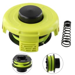 Trimmer Spool Line Plastic Cover Spring Set ForRyobi RAC118 1.2MM Spool RLT3525S Replacement Spools Scap Garden Trimmer Tool