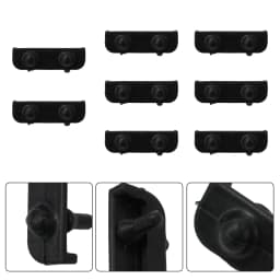3/8pcs Scratch Protection Cover Air Fryer Rubber Bumpers Brand New For Air Fryer Grill Pans Household Kitchen Replacement Parts