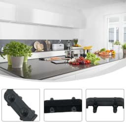 3/8pcs Scratch Protection Cover Air Fryer Rubber Bumpers Brand New For Air Fryer Grill Pans Household Kitchen Replacement Parts